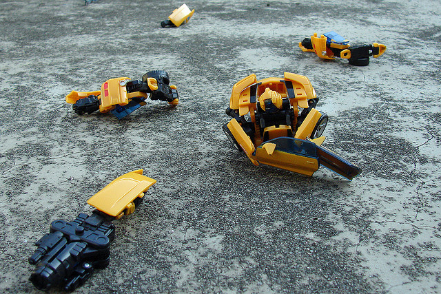 Broken Toy Robot